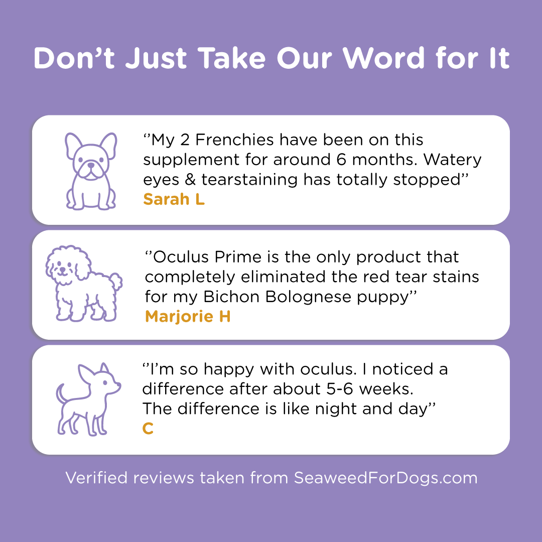 Canident Dogs Eye Care - Oculus Prime Natural Tear Stain Remover