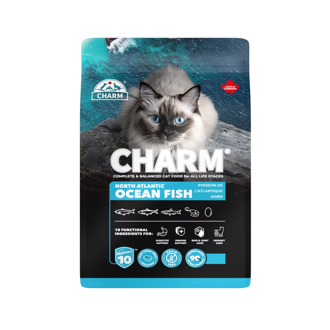 Charm Dry Cat Food - North Atlantic Ocean Fish Recipe