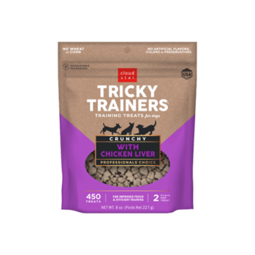 Cloud Star Dog Treats - Tricky Trainers Crunchy Chicken Liver