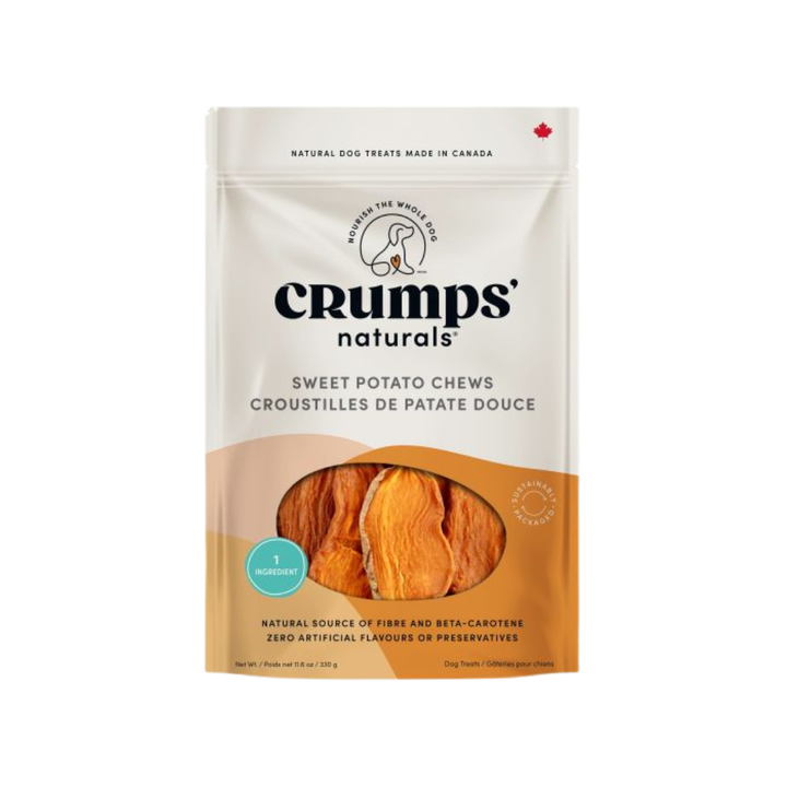 Crumps' Naturals Dog Treats - Sweet Potato Chews