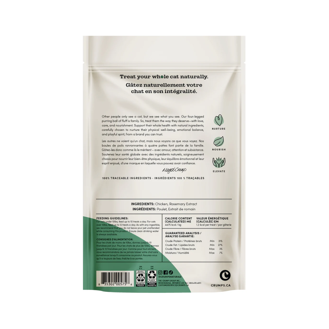 Crumps' Naturals Freeze-Dried Cat Treats - Chicken