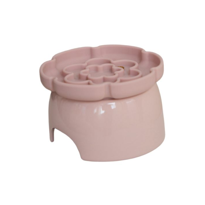 Dexypaws Cat Feeders - Raised 7.75 oz Ceramic Slow Feeder Bowl