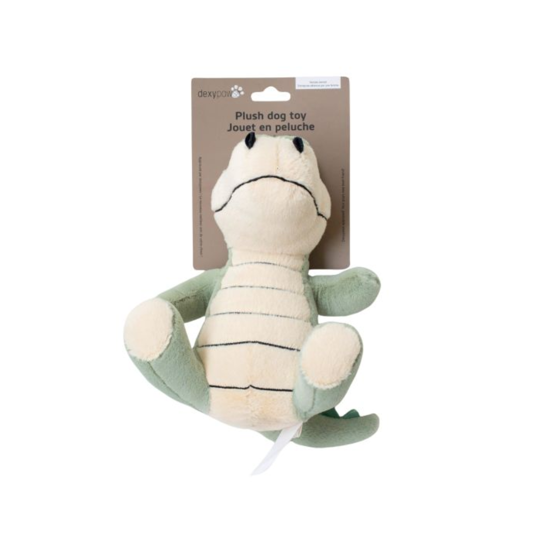 Dexypaws Dog Toys - Crocodile Plush