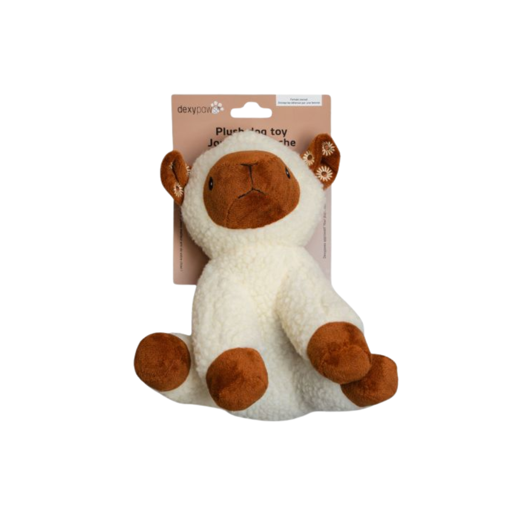 Dexypaws Dog Toys - Sheep Plush
