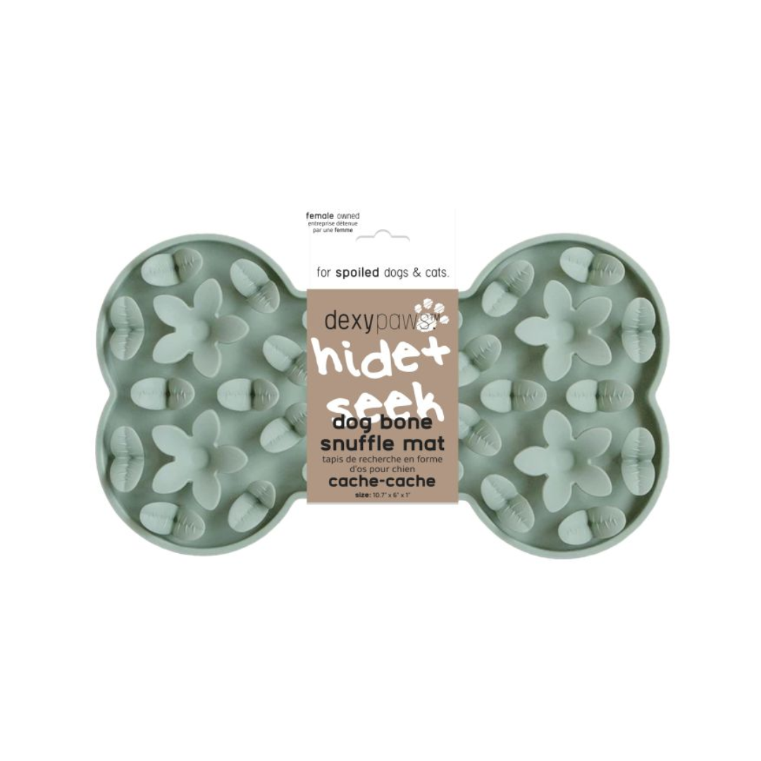 Dexypaws Pet Feeders - Snuffle Mat "Hide + Seek" Slow Feeder