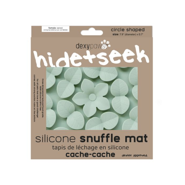 Dexypaws Pet Feeders - Snuffle Mat "Hide + Seek" Slow Feeder