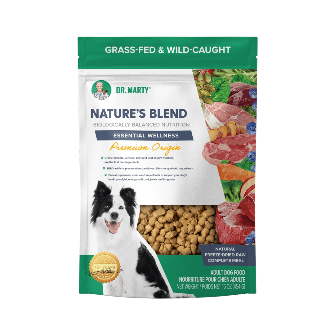 Dr. Marty Freeze-Dried Dog Food - Nature's Blend Essential Wellness Premium Origin