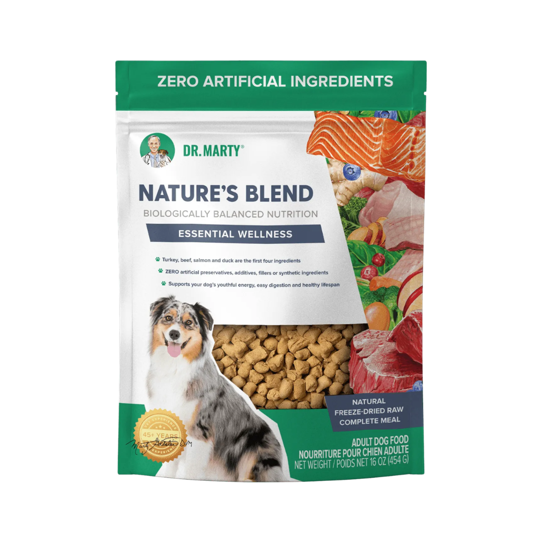 Dr. Marty Freeze-Dried Dog Food - Nature's Blend Essential Wellness
