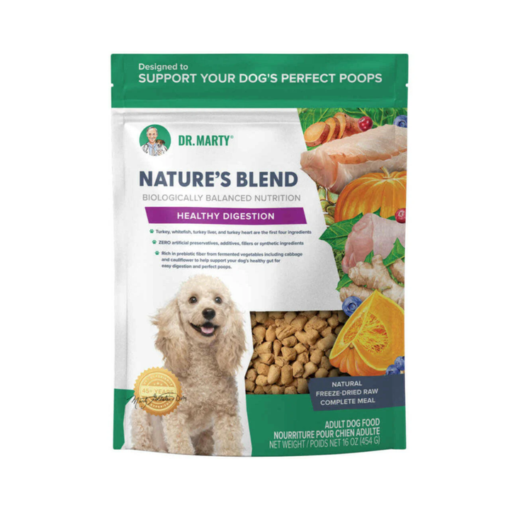 Dr. Marty Freeze-Dried Dog Food - Nature’s Blend Healthy Digestion