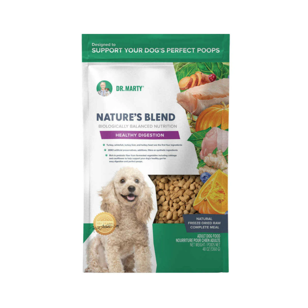 Dr. Marty Freeze-Dried Dog Food - Nature’s Blend Healthy Digestion