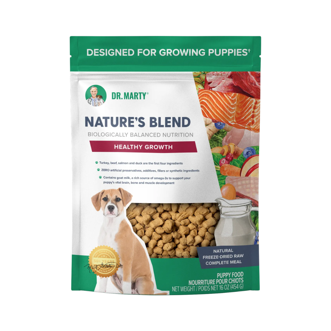 Dr. Marty Freeze-Dried Dog Food - Nature's Blend Healthy Growth Puppy