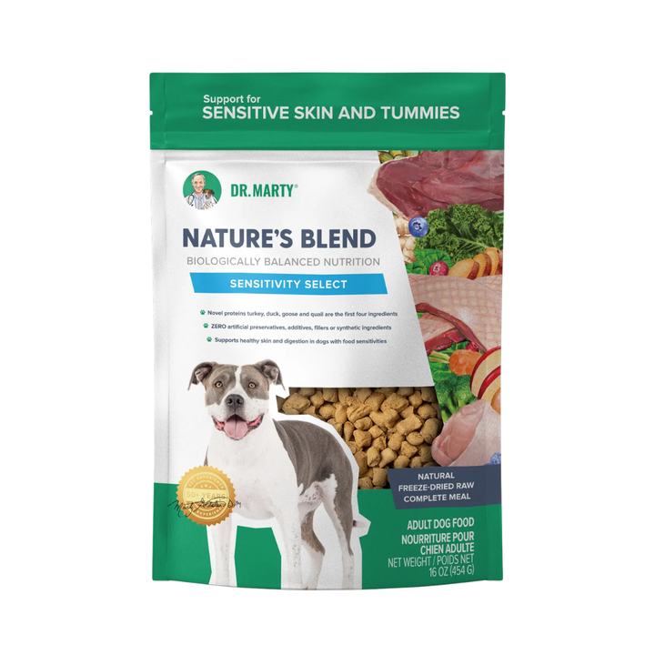 Dr. Marty Freeze-Dried Dog Food - Nature's Blend Sensitivity Select