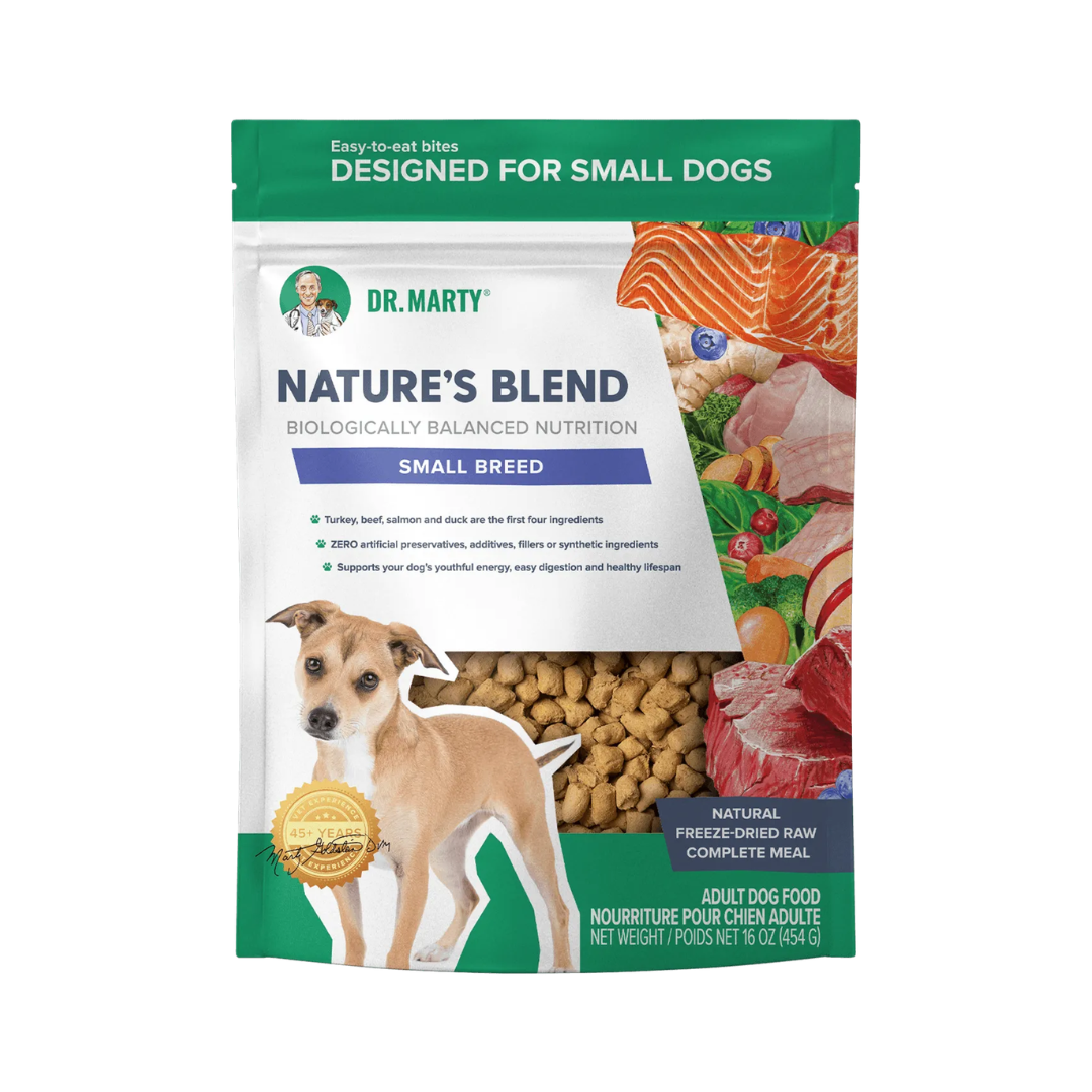 Dr. Marty Freeze-Dried Dog Food - Nature's Blend Small Breed