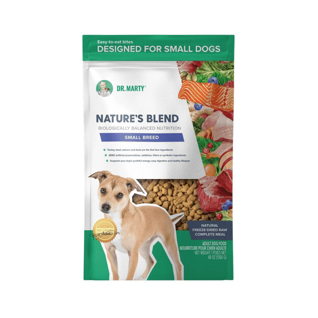Dr. Marty Freeze-Dried Dog Food - Nature's Blend Small Breed