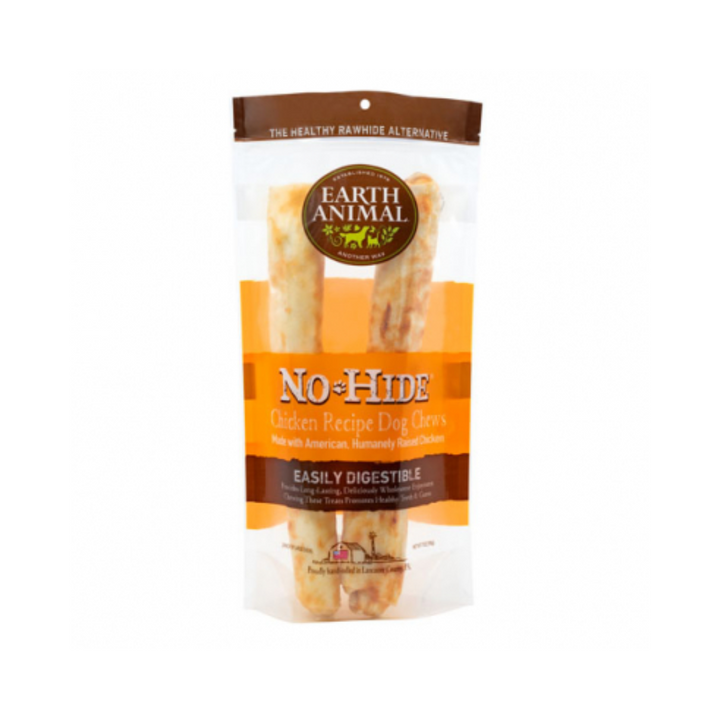 Earth Animal Dog Treats - No-Hide Chicken Recipe Chew