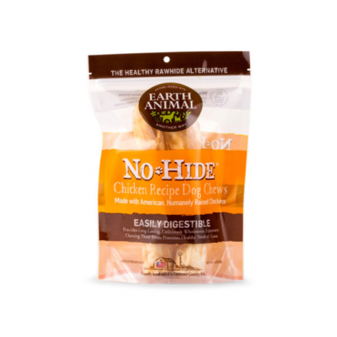 Earth Animal Dog Treats - No-Hide Chicken Recipe Chew