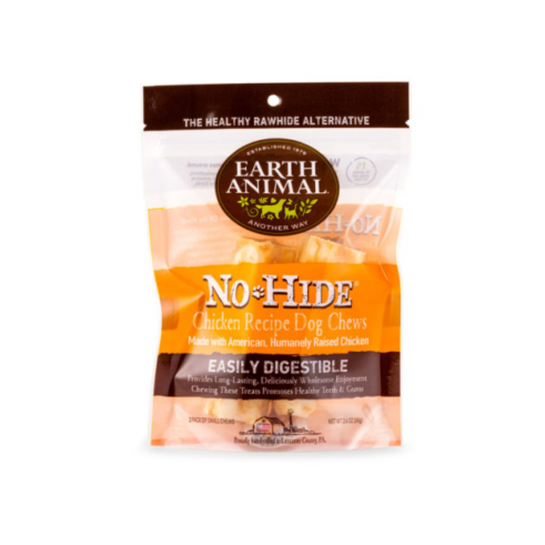 Earth Animal Dog Treats - No-Hide Chicken Recipe Chew