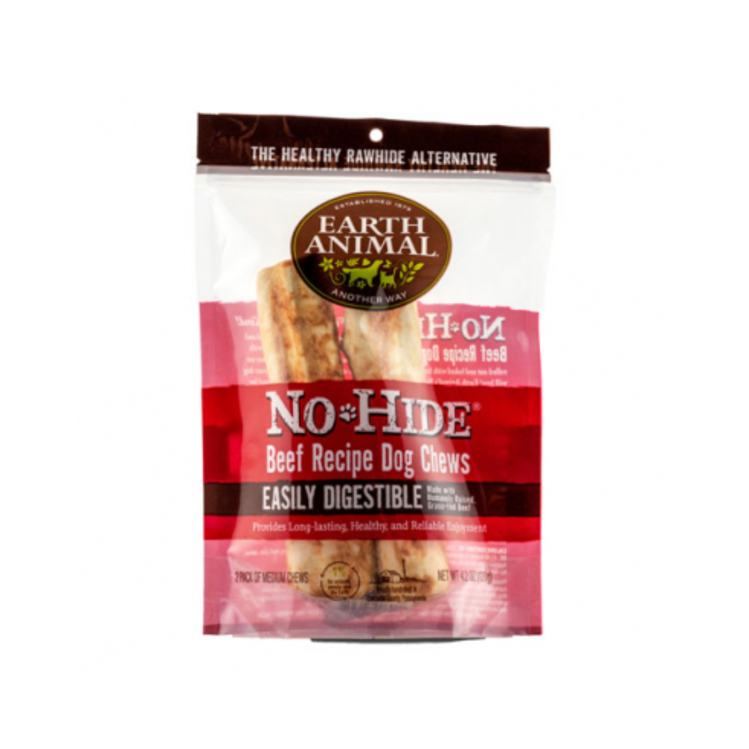 Earth Animal Dog Treats - No-Hide Beef Recipe Chew