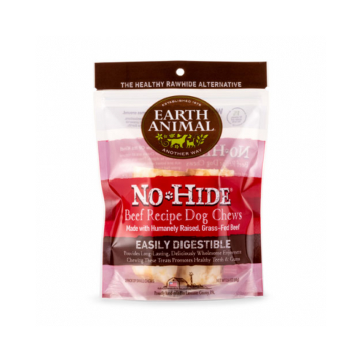 Earth Animal Dog Treats - No-Hide Beef Recipe Chew
