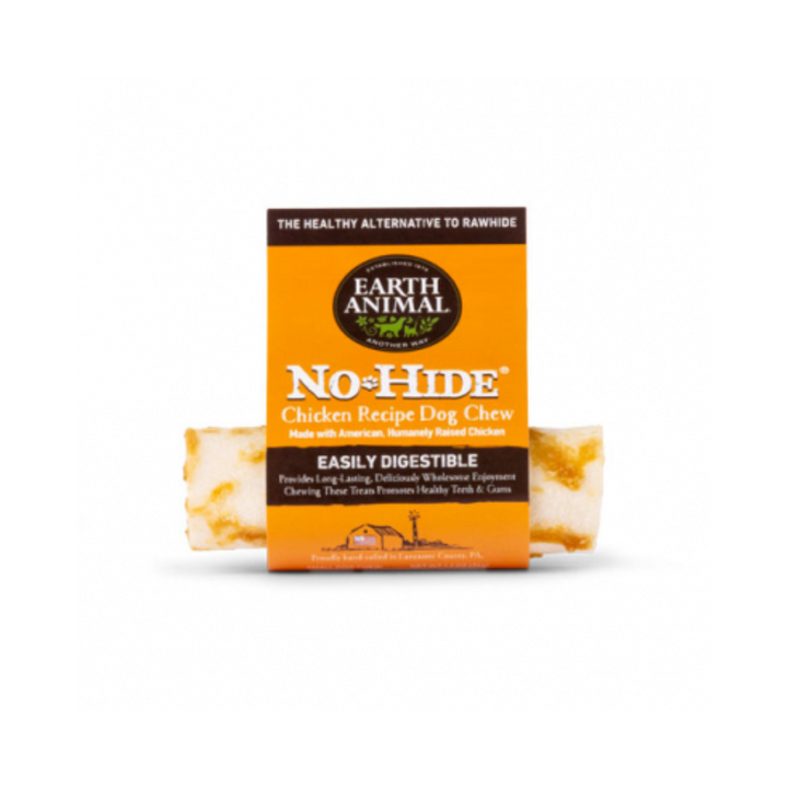 Earth Animal Dog Treats - No-Hide Chicken Recipe Chew