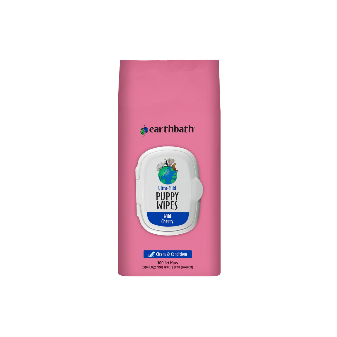 Earthbath Dog Grooming Supplies - Grooming Wipes Puppy