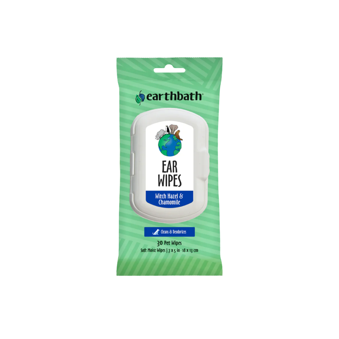 Earthbath Dog & Cat Grooming Supplies - Ear Wipes
