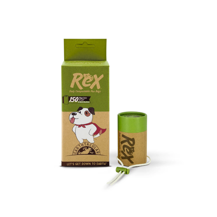 Earthtacular Pet Waste Bags - Plant-Based Bags & FREE Dispenser