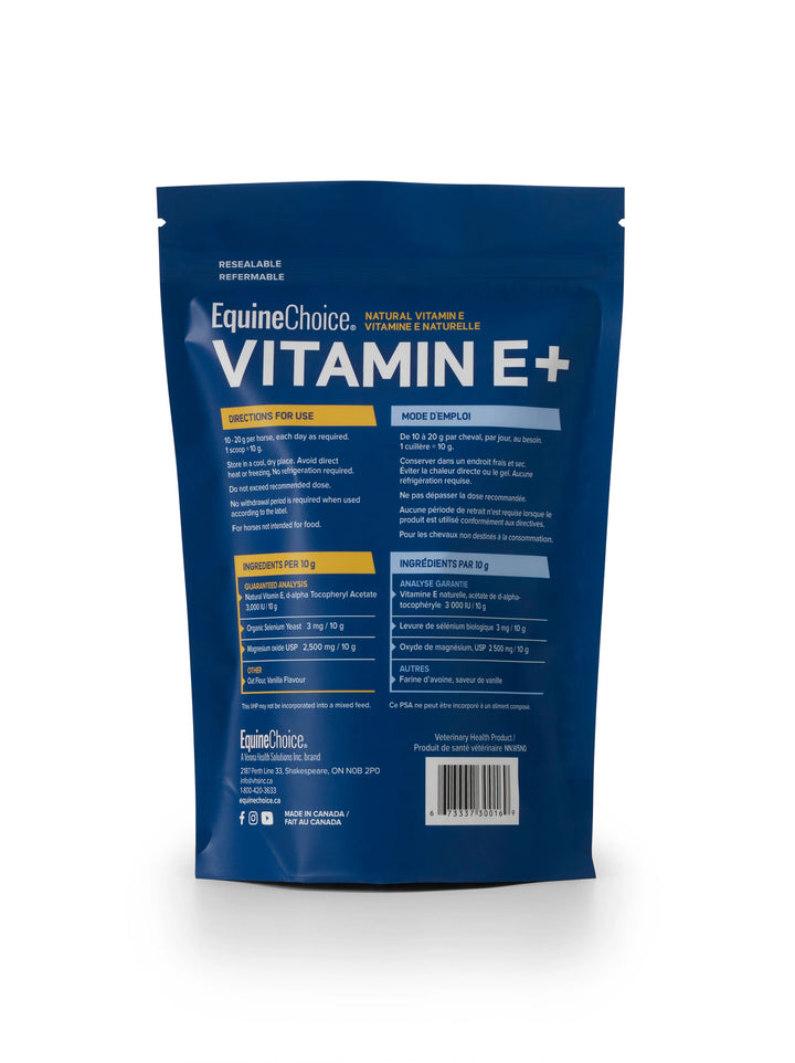 Equine Supplements - Equine Choice Vitamin E+
