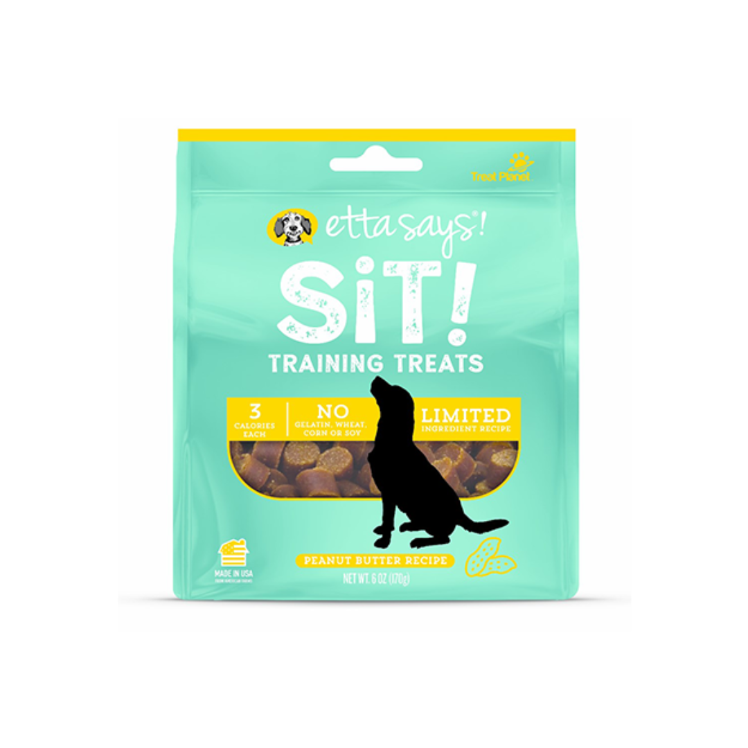 Etta Says Dog Treats - Sit! Training Treats Peanut Butter Recipe