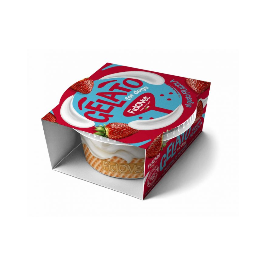 Fidovet Dog Treats - Gelato Strawberry