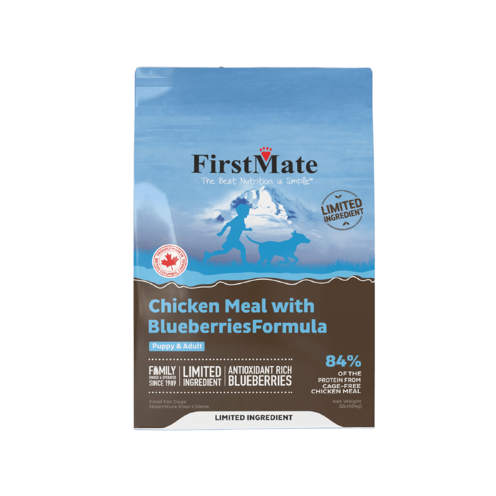 FirstMate Dry Cat Food - Limited Ingredient Chicken Meal With Blueberries Formula