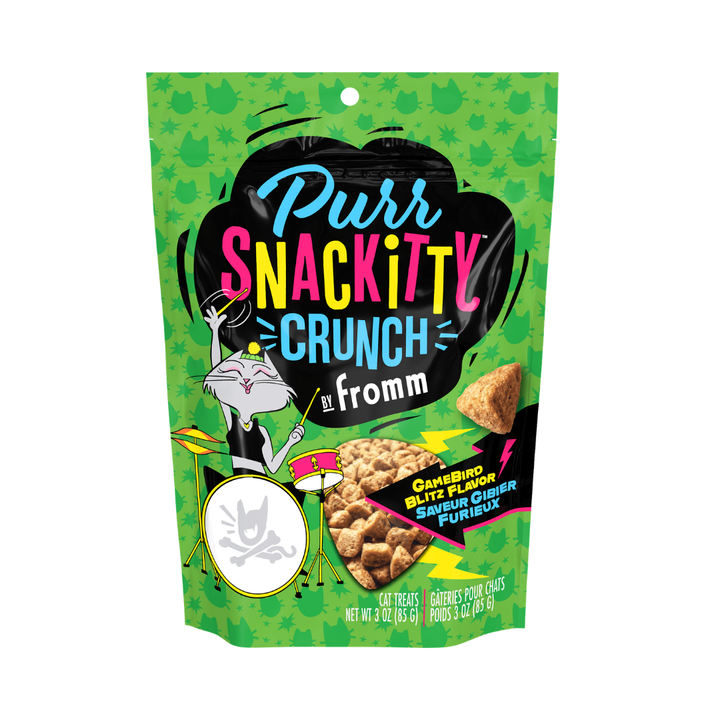 Fromm Cat Treats - PurrSnackitty Crunch Gamebird Blitz Flavor