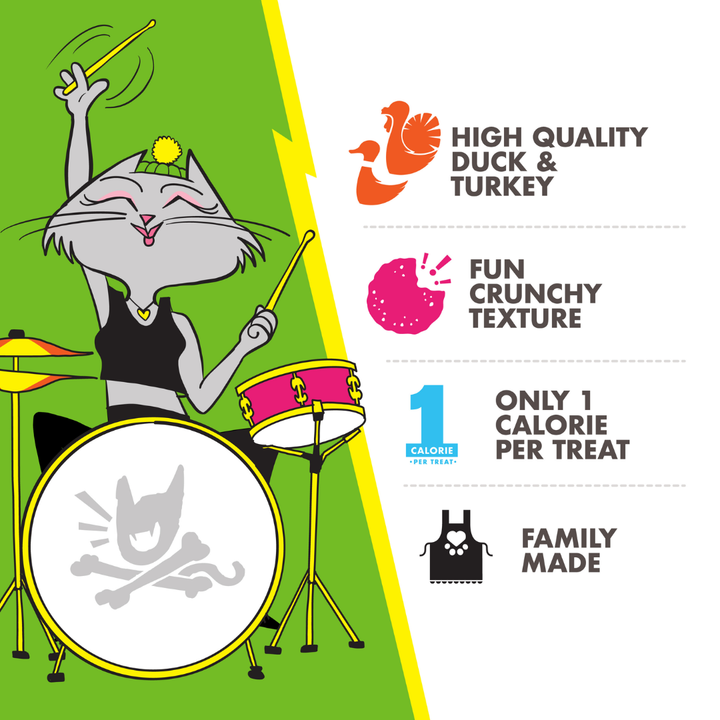 Fromm Cat Treats - PurrSnackitty Crunch Gamebird Blitz Flavor