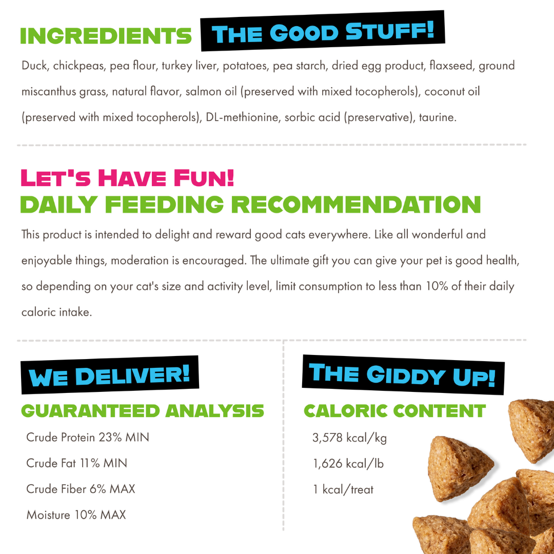 Fromm Cat Treats - PurrSnackitty Crunch Gamebird Blitz Flavor