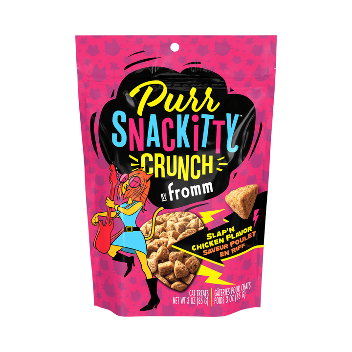 Fromm Cat Treats - PurrSnackitty Crunch Slap'n Chicken Flavor