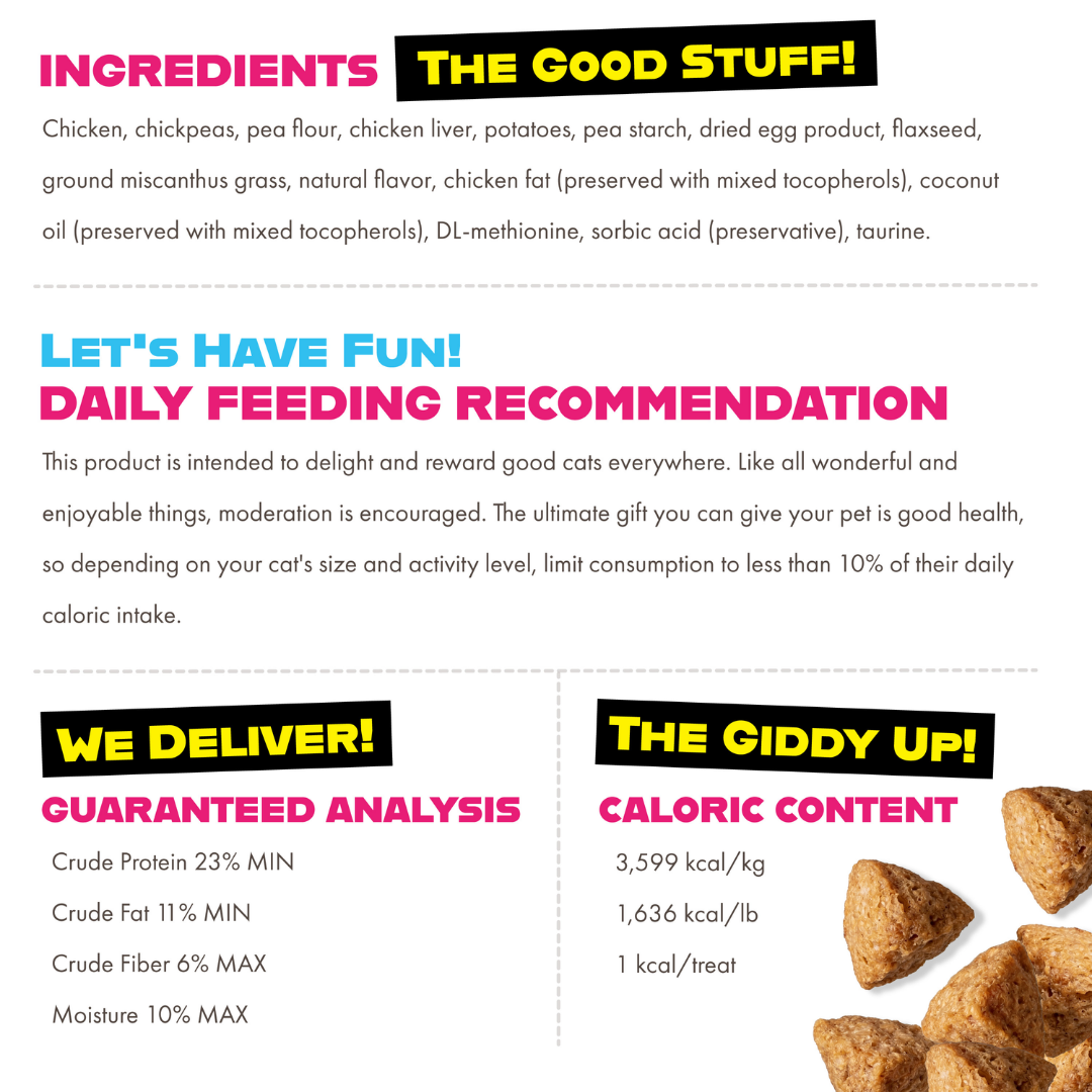 Fromm Cat Treats - PurrSnackitty Crunch Slap'n Chicken Flavor