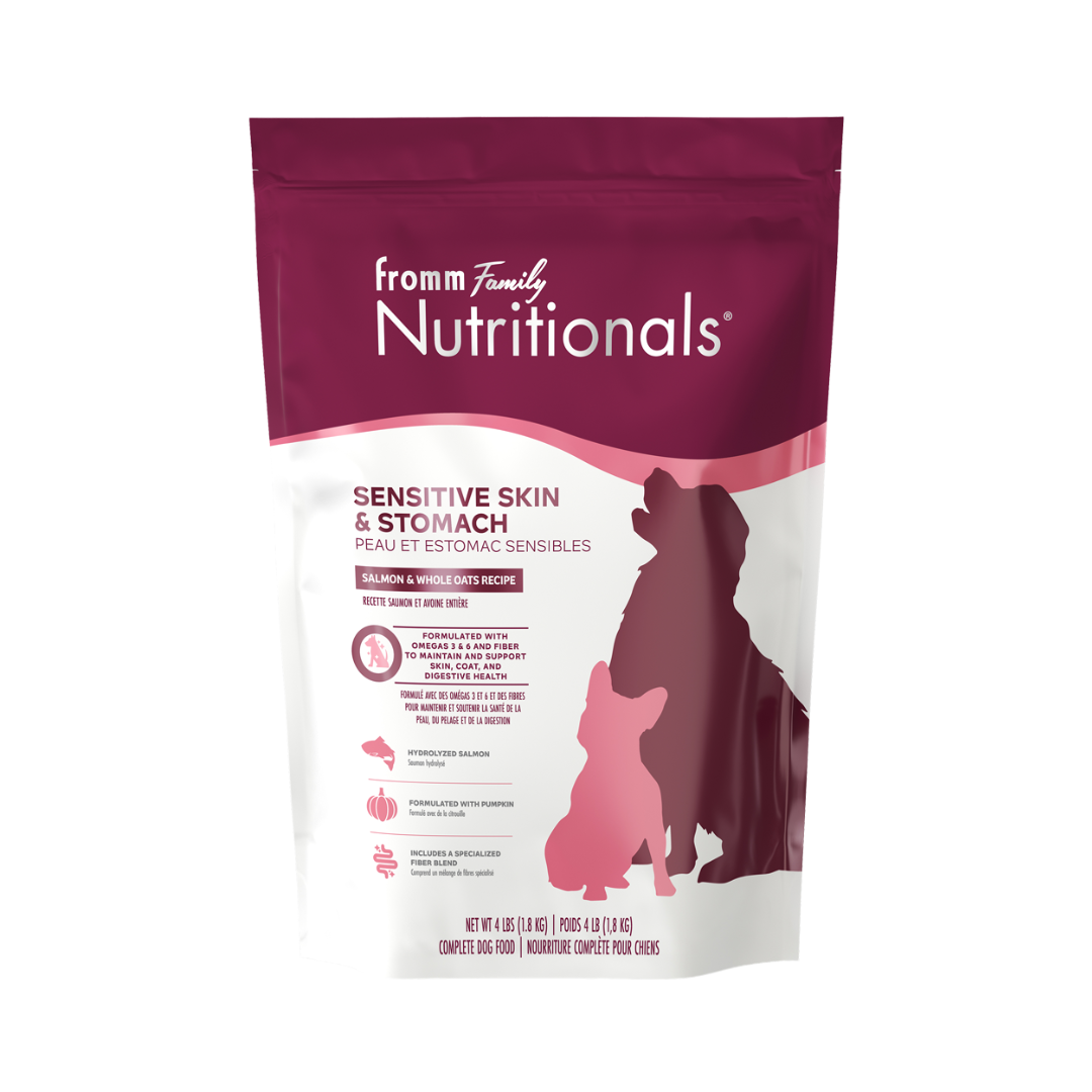 Fromm Dry Dog Food - Nutritionals Sensitive Skin & Stomach Salmon & Whole Oats Recipe