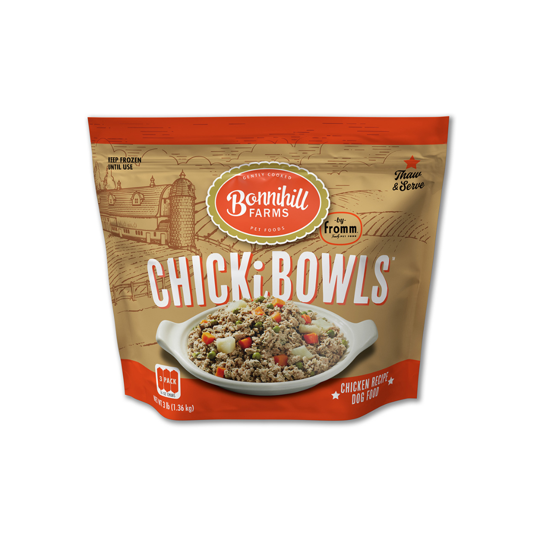 Fromm Frozen Dog Food - Bonnihill Farms Chickibowls