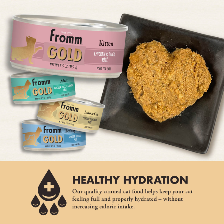 Fromm Wet Cat Food - Gold Chicken and Duck Pâté Kitten Canned