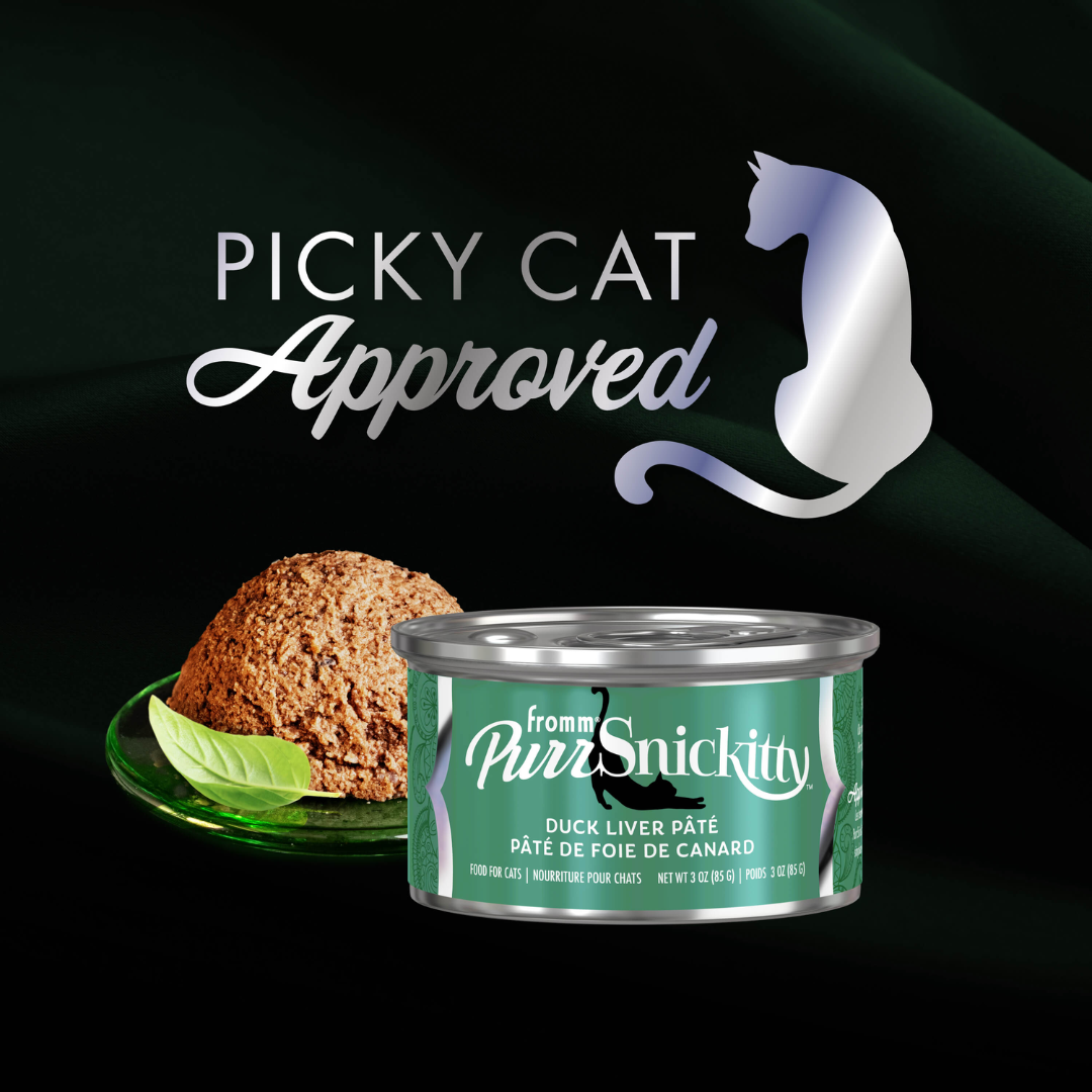 Fromm Wet Cat Food - PurrSnickitty Duck Liver Pate Canned