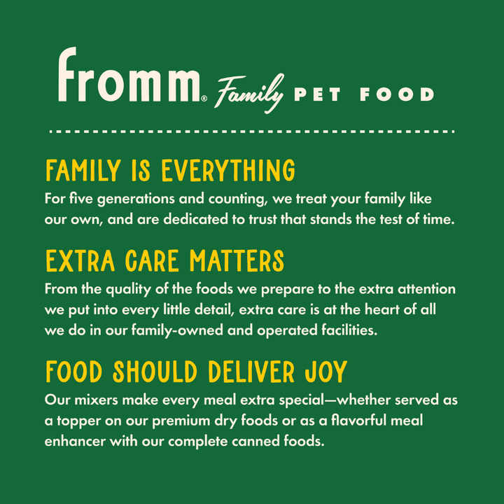 Fromm Wet Cat Food Mixers - Fish Market Flaked Cod in Gelée Canned