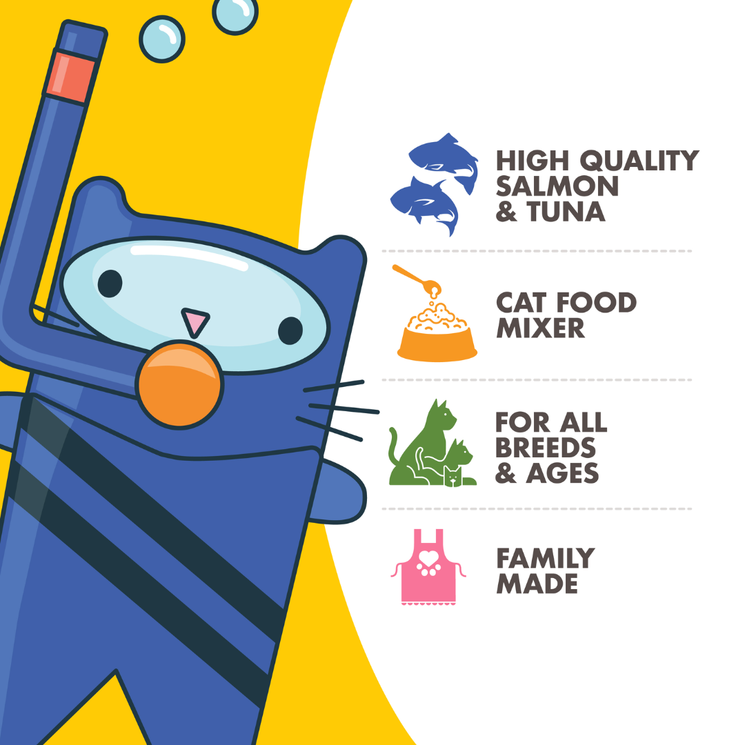 Fromm Wet Cat Food Mixers - Fish Market Salmon & Tuna in Gelée Canned