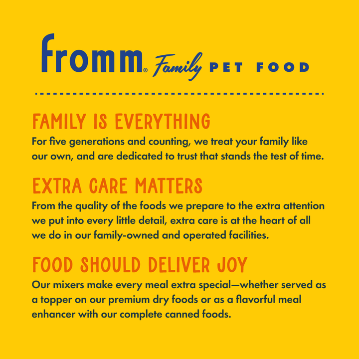 Fromm Wet Cat Food Mixers - Fish Market Salmon & Tuna in Gelée Canned