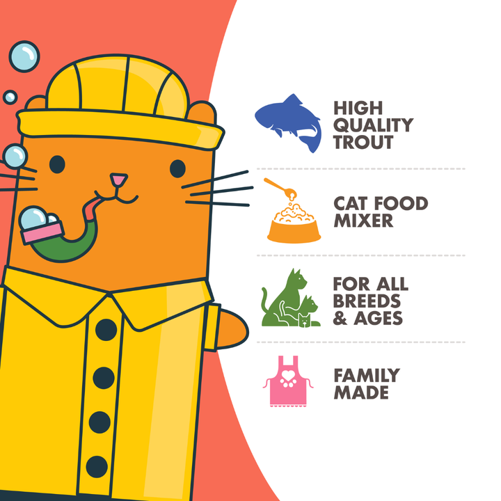 Fromm Wet Cat Food Mixers - Fish Market Trout Pâté Canned