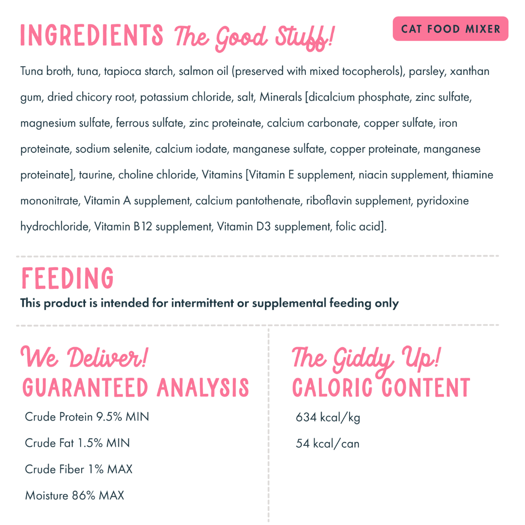 Fromm Wet Cat Food Mixers - Fish Market Tuna Recipe in Gravy Canned
