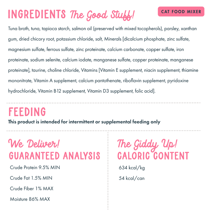 Fromm Wet Cat Food Mixers - Fish Market Tuna Recipe in Gravy Canned