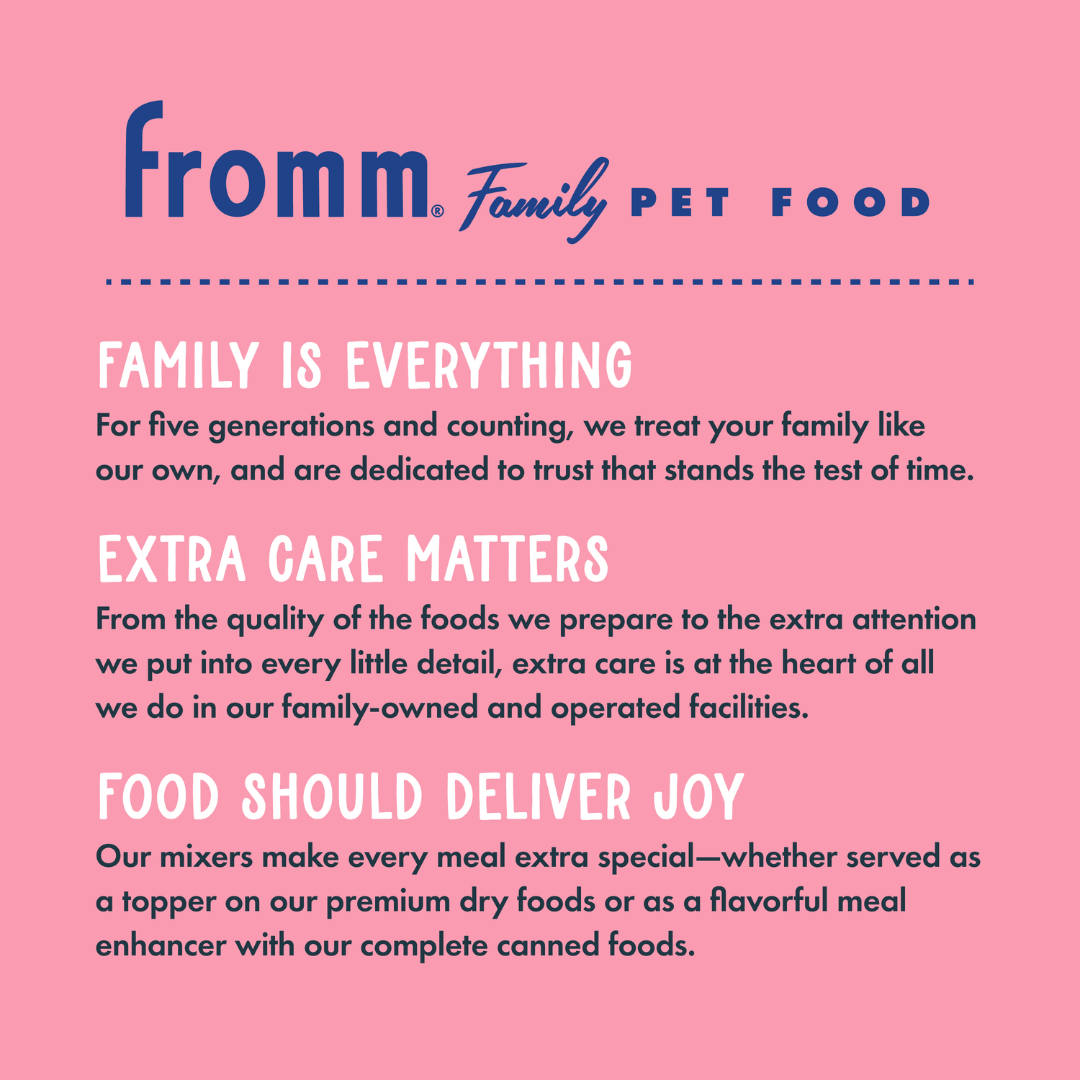 Fromm Wet Cat Food Mixers - Fish Market Tuna Recipe in Gravy Canned