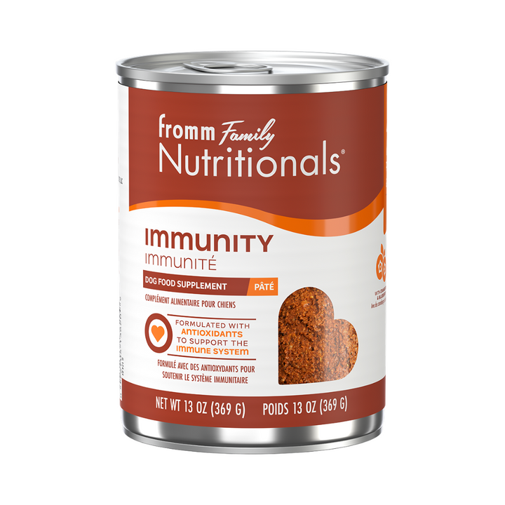 Fromm Wet Dog Supplements - Nutritionals Immunity Pate Canned