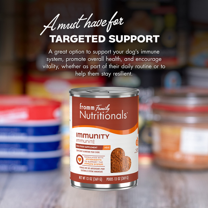Fromm Wet Dog Supplements - Nutritionals Immunity Pate Canned