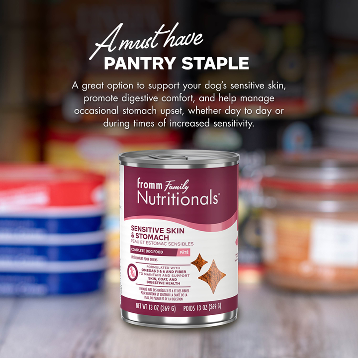 Fromm Wet Dog Food - Sensitive Skin & Stomach Pate
